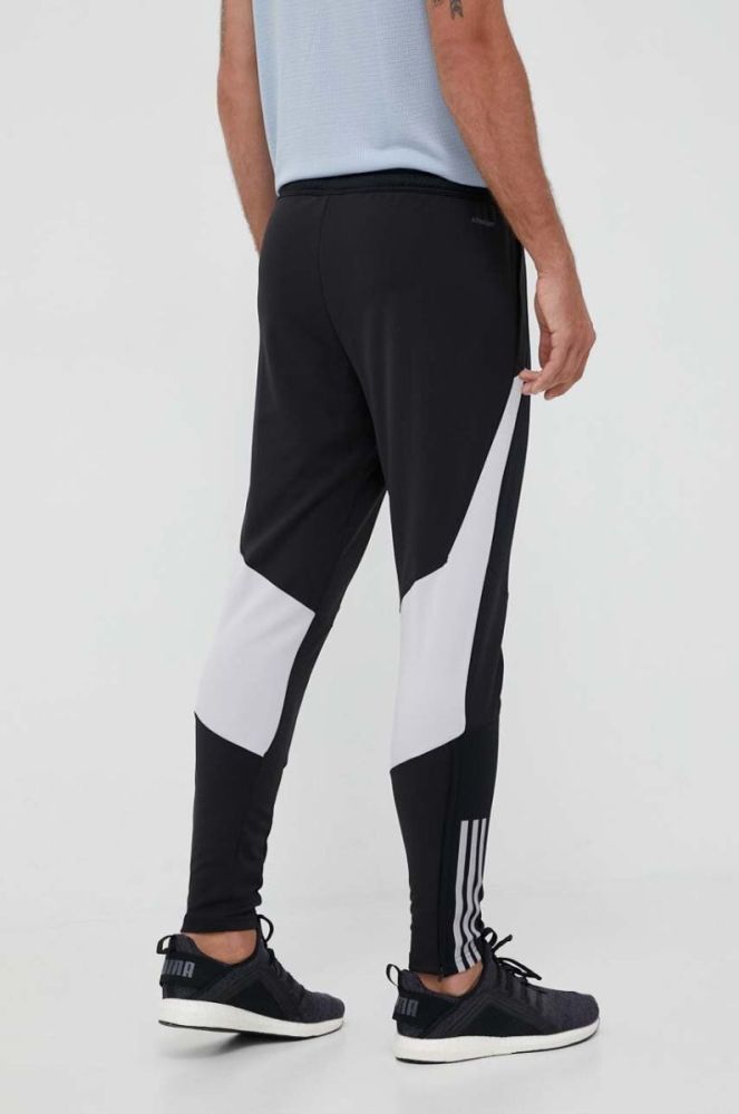 Штани для тренувань adidas Performance Tiro 23 колір чорний з принтом фото 3