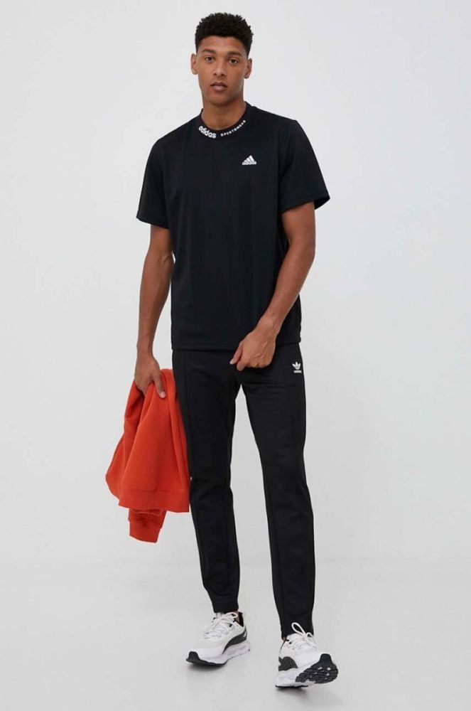 Спортивні штани adidas Originals колір чорний з аплікацією (3383984) фото 2
