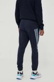 Спортивні штани adidas колір синій з принтом (3388622)