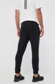 Спортивні штани adidas колір чорний однотонні (3332968)
