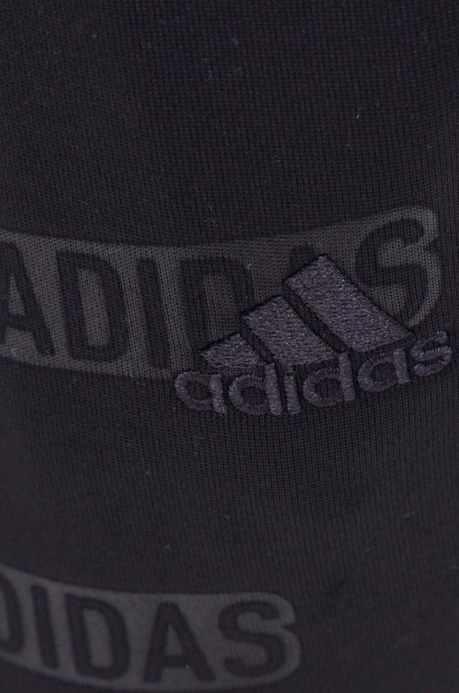 Спортивні штани adidas колір чорний візерунок (3598532) фото 4