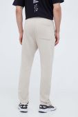 Спортивні штани adidas колір бежевий однотонні (3493400)