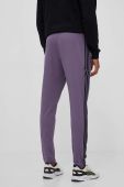 Спортивні штани adidas колір фіолетовий з аплікацією