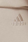 Спортивні штани adidas колір бежевий з принтом