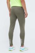 Штани для тренувань adidas Performance Train Essentials Seasonal колір зелений з принтом