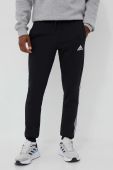 Спортивні штани adidas колір чорний з аплікацією (3386294)