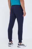 Бавовняні спортивні штани adidas колір синій з принтом (3454916)