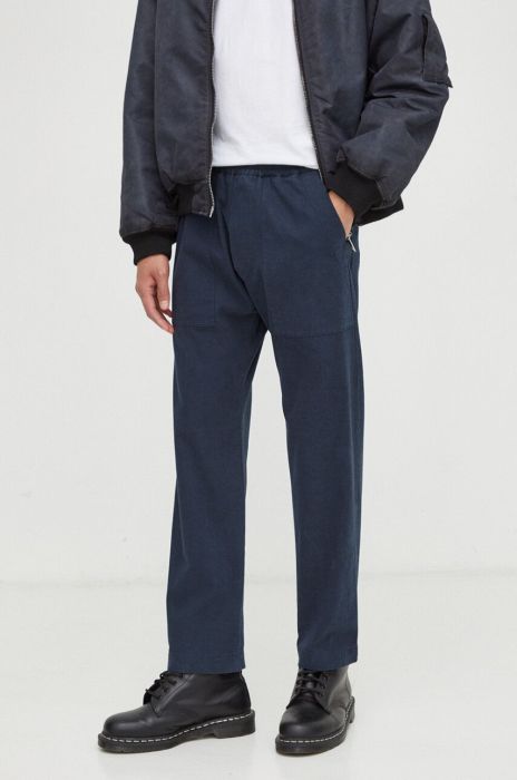 Штани Drykorn чоловічі колір синій пряме