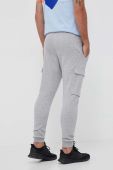 Спортивні штани adidas колір сірий меланж (3332986)