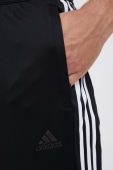 Спортивні штани adidas колір чорний з принтом (3335680)