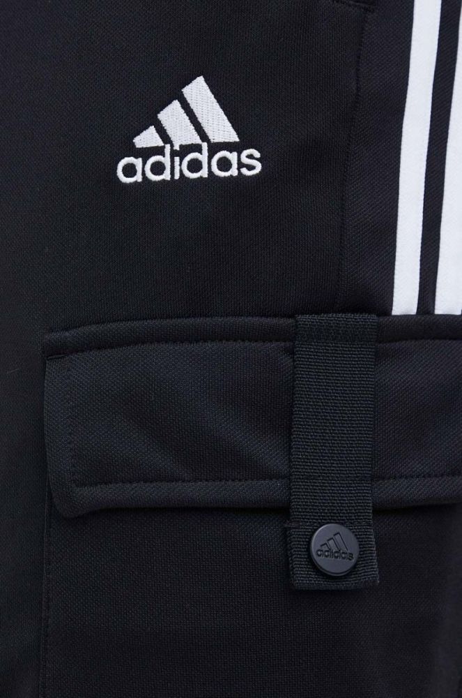 Спортивні штани adidas колір чорний з аплікацією (3501211) фото 4