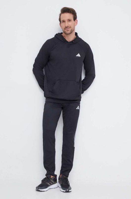 Штани для тренувань adidas Performance Tiro 23 Competition Winterized колір чорний з аплікацією фото 2