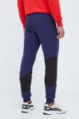 Спортивні штани Puma колір синій з принтом