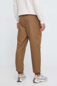 Штани Puma чоловічі колір коричневий однотонні