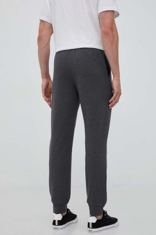 Спортивні штани Emporio Armani Underwear колір сірий з аплікацією фото 2