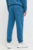 Спортивні штани Vans однотонні колір блакитний (3538522)