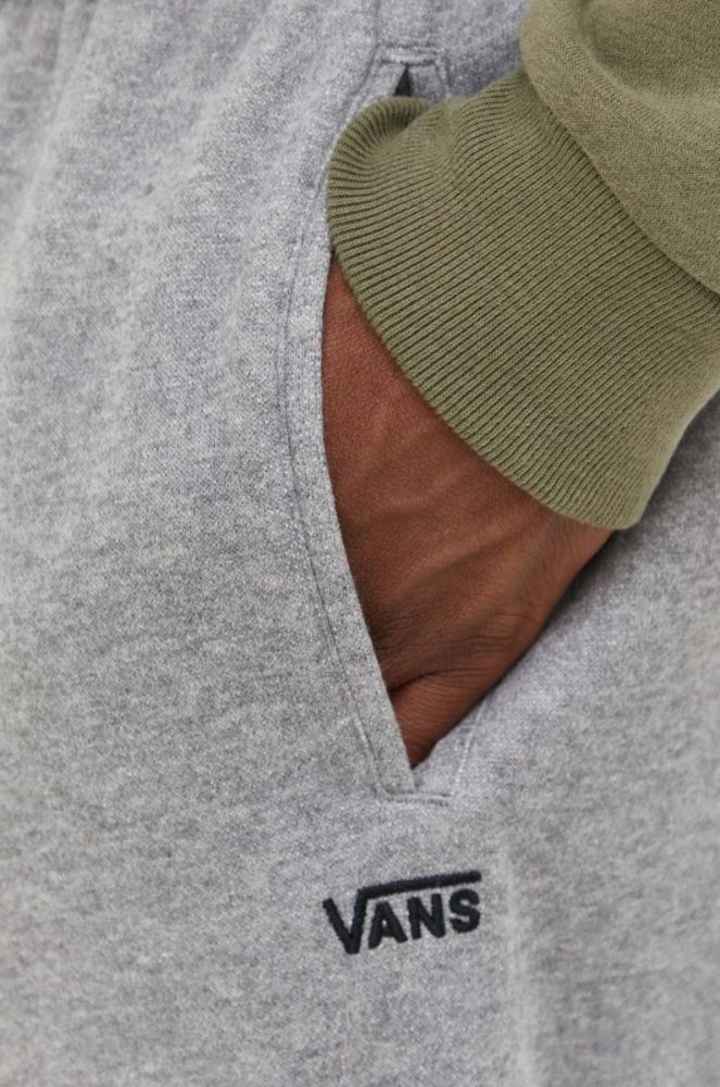 Спортивні штани Vans колір сірий меланж фото 4