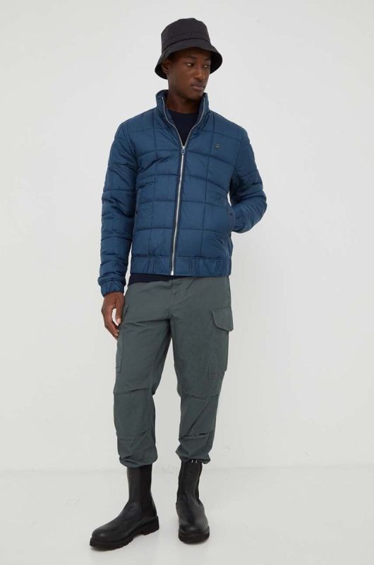 Бавовняні штани G-Star Raw колір зелений фасон cargo фото 2