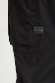 Бавовняні штани G-Star Raw колір чорний фасон cargo (3482594)