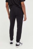 Спортивні штани New Era колір чорний з принтом NEW YORK YANKEES
