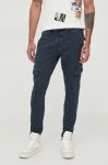 Штани Pepe Jeans Jared чоловічі колір синій фасон cargo