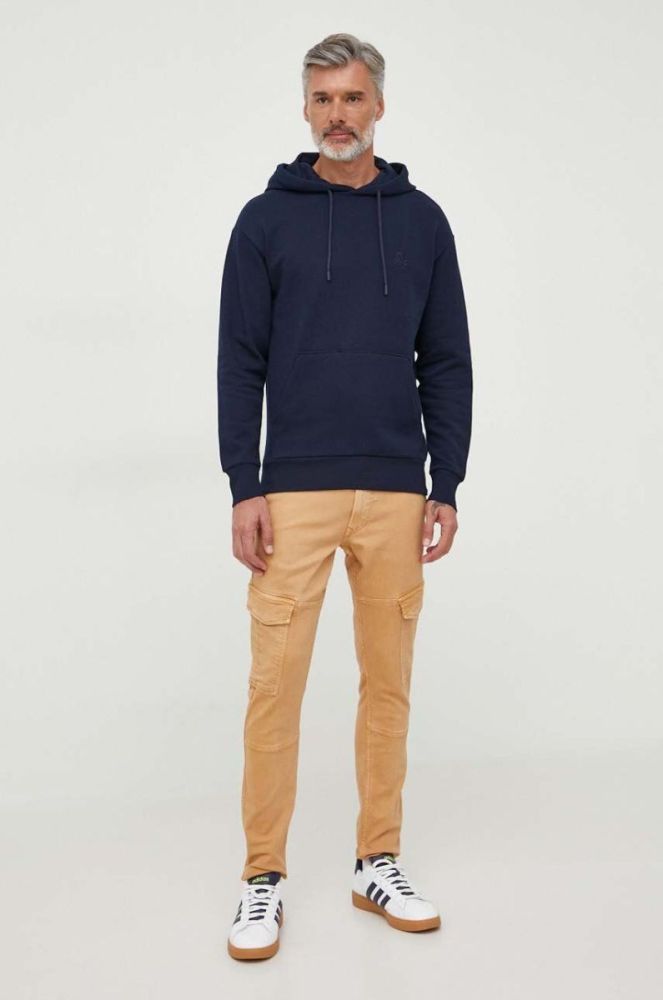 Штани Pepe Jeans Jared чоловічі колір коричневий фасон cargo фото 2