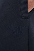 Бавовняні спортивні штани Pepe Jeans Ryan колір синій однотонні