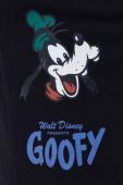 Бавовняні штани лаунж United Colors of Benetton x Disney колір чорний з принтом