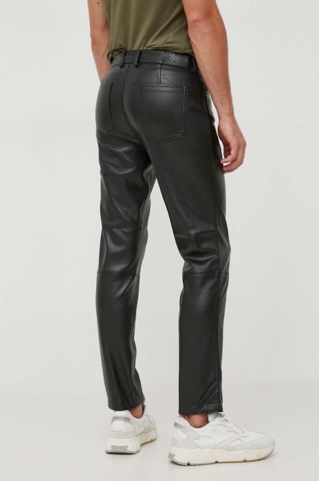 Штани United Colors of Benetton чоловічі колір чорний пряме (3614803)