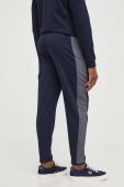 Штани лаунж BOSS колір синій візерунок