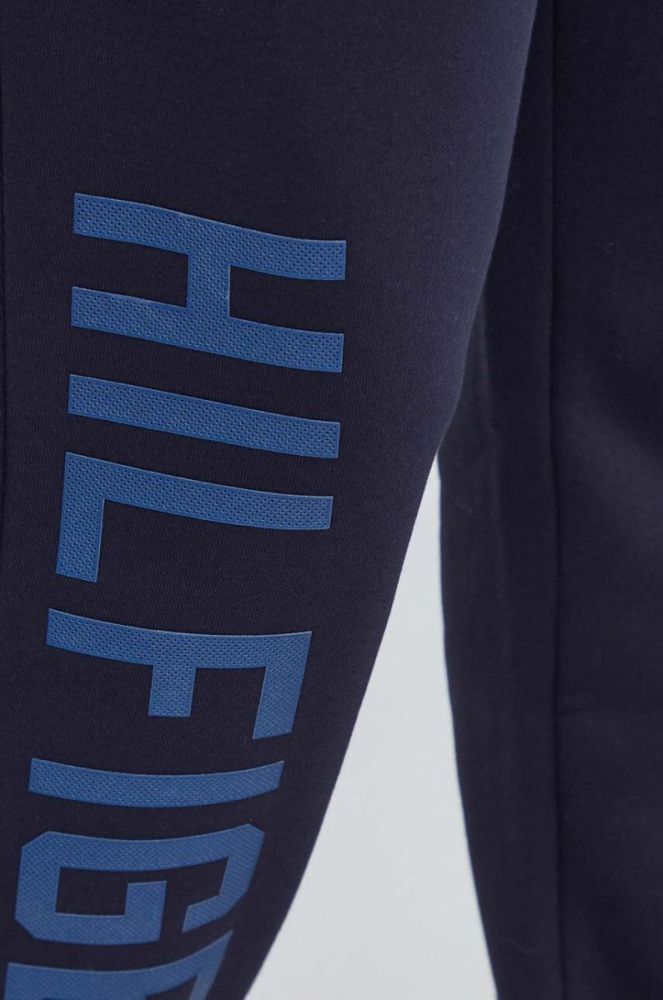 Спортивні штани Tommy Hilfiger колір синій з принтом (3551322) фото 4