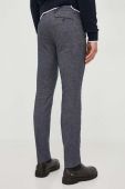 Штани Tommy Hilfiger чоловічі колір синій облягаюче (3520412)
