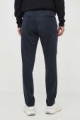 Штани BOSS чоловічі колір синій фасон chinos