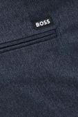 Штани BOSS чоловічі колір синій облягаюче (3655586)