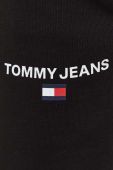 Бавовняні спортивні штани Tommy Jeans колір чорний з принтом (3421721)