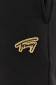 Спортивні штани Tommy Jeans колір чорний меланж