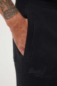Спортивні штани Superdry колір чорний однотонні (3459485)