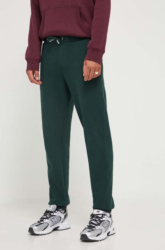 Спортивні штани Superdry колір зелений однотонні (3463532)