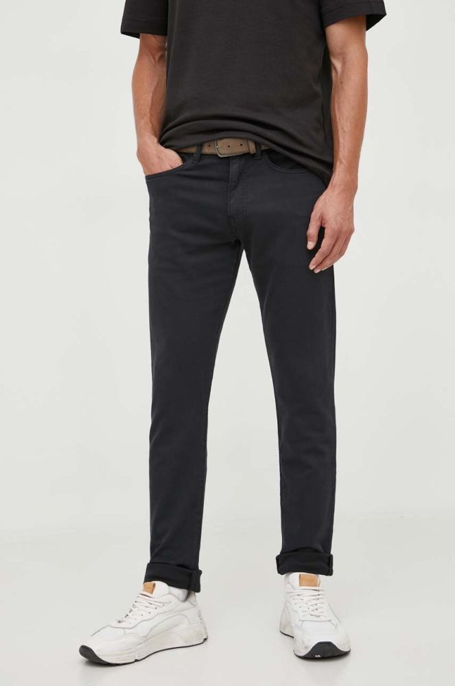 Штани Polo Ralph Lauren чоловічі колір чорний пряме