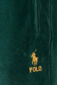 Polo Ralph Lauren колір зелений однотонні