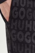 Спортивні штани HUGO колір чорний візерунок (3486620)
