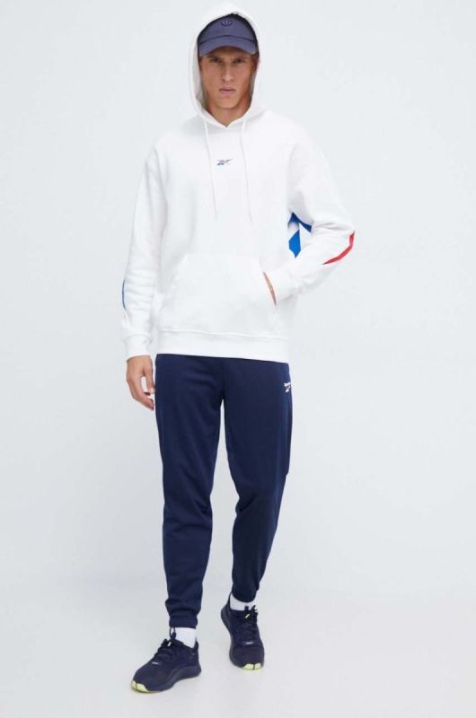 Спортивні штани Reebok колір синій однотонні (3555181) фото 2