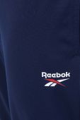 Спортивні штани Reebok колір синій однотонні (3555181)