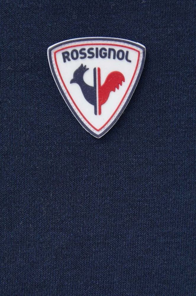 Спортивні штани Rossignol колір синій однотонні фото 4
