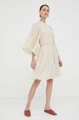 Сукня Bruuns Bazaar колір бежевий mini oversize