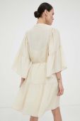 Сукня Bruuns Bazaar колір бежевий mini oversize