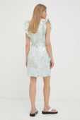 Сукня Bruuns Bazaar Xylobium Matalda mini пряма колір блакитний