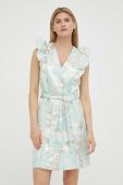 Сукня Bruuns Bazaar Xylobium Matalda mini пряма колір блакитний