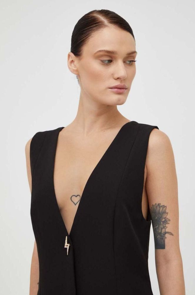 Сукня Bruuns Bazaar колір чорний mini oversize фото 4