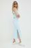 Сукня R?sum? maxi облягаюча колір блакитний